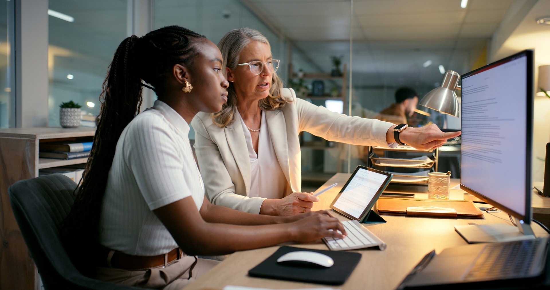 AI and Early Career - training an apprentice